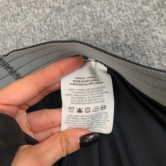 Nike Pro Leggings Mens 2XL Black Dri Fit Fitted Stretch Baselayer Workout Train - Picture 5 of 13